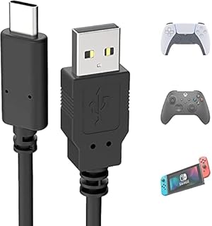 USB C Charging Cable for Nintendo Switch, USB to Type C Fast Charger Cord for Nintendo Switch, Switch Lite, Switch Pro Controller, and More Type-C Gaming Devices (3M)