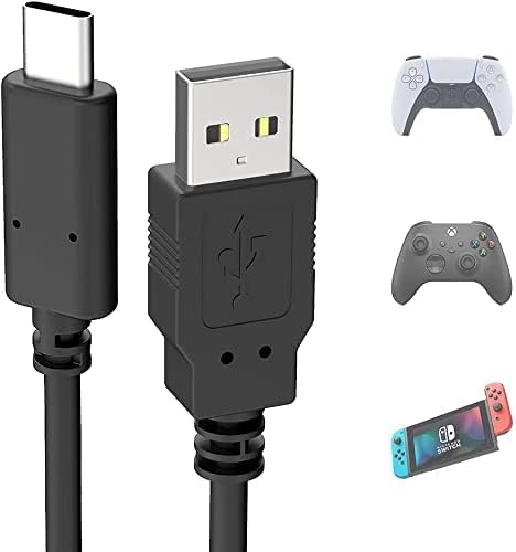 USB C Charging Cable for Nintendo Switch, USB to Type C Fast Charger Cord for Nintendo Switch, Switch Lite, Switch Pro Controller, and More Type-C Gaming Devices (3M)