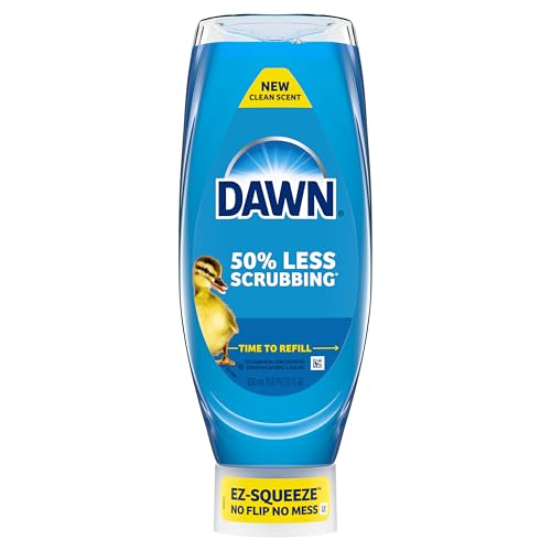Dawn Ultra EZ-Squeeze Dish Soap, Dishwashing Liquid, Original, 3x22oz - image 9