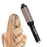 Cepillo Secador de Cabello, 4 EN 1 Profesional, 10 Niveles de Temperatura (120°C-210°C), Iones Negativos, Revestimiento...