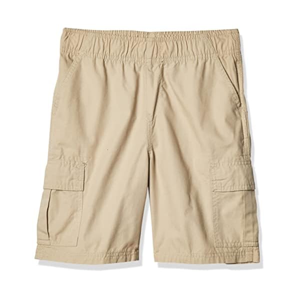 The Children's Place Boys' Pull on Cargo Shorts, Sand Wash Single, 14
