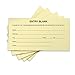 1500 Entry Forms - Includes 15 Blank Raffle Ticket Pads - Perfect for Contest Entry Forms, Raffles, Ballots, Giveaways, Leads, Drawings (Yellow)