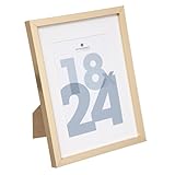 Coloris : Or Paris Prix Atmosphera Créateur d\'intérieur - Cadre Photo en Verre Manu 18x24cm Or