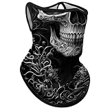 Obacle Neck Gaiter Face Mask Bandana with Ear Loops for Men Women Sun Protection