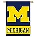 BSI PRODUCTS, INC. - Michigan Wolverines 2-Sided 28" x 40" Banner with Pole Sleeve - MICH Football, Basketball & Baseball Pride - High Durability for Indoor and Outdoor Use - Great Gift Idea - Classic,Michigan-1,One Size,96103