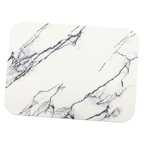 Tapis de sol cuisine absorbant lavable Cabilock marbre
