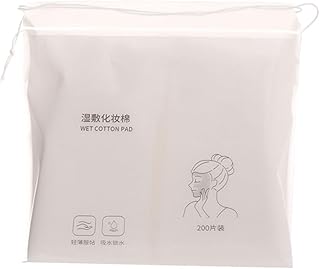 PartyKindom 200Pcs Cotton Makeup Pads Soft Hy...