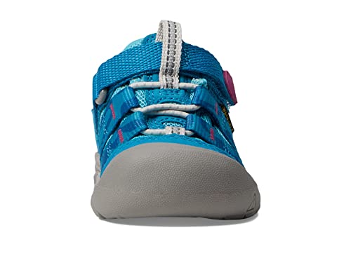 Keen Kids Newport H2Sho Casual Breathable Comfortable Sneakers, Fjord Blue/Festival Fuchsia, 5 Us Unisex Toddler #TOP5