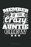 Photo Gallery member of the crazy auntie crew cool crazy family party notebook: funny monster trucks gifts for kids great kids appreciation thank gag gifts for girls toddler boys dad mom Photo Gallery member of the crazy auntie crew cool crazy family party notebook: funny monster trucks gifts for kids great kids appreciation thank gag gifts for girls toddler boys dad mom