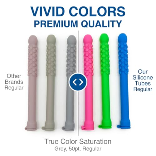 Chewable Breather with Pure Lock Flavor, Portable Chewable Breather Stick for Fresh Breath, Focus and Breathing Support, Chewable Oral Retainer, Ideal for Travel/Office/Car (Color A, 6PCS)