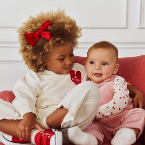 Image of Amazon Essentials x Sofia Grainge Unisex Babies' Velour Overall and Long Sleeve Bodysuit Set