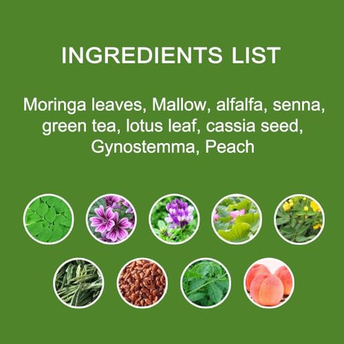 ApexBlume Blend Herbal Tea Peach Flavor Herbal Tea Bags, 30 Individually Wrapped Tea Bags, 3g/count, 90g(3.17oz) - Image 5