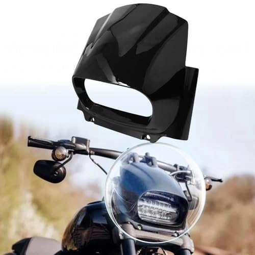 Couvercle carénage phare aérodynamique pour Harley Softail Fat Bob M8 - 3