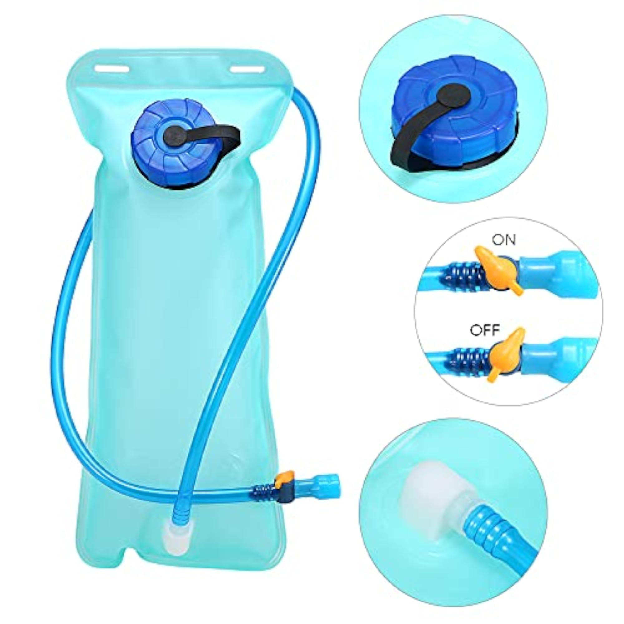 Foldable Cycling Backpack Lightweight Hydration Pack with 2L Bladder