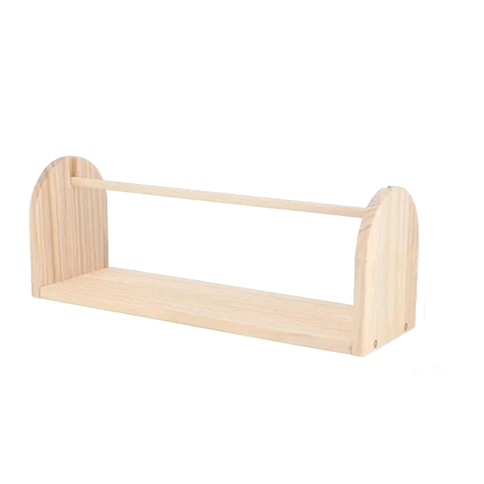 Soporte para hilos de tejer de madera horizontal organizador de cintas