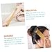 SHERCHPRY 4pcs Bamboo Back Scratcher Massager Set for Instant Itch Relief Comfortable Self-Massage Tool for All Ages Family and Friends