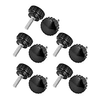 Algopix Similar Product 19 - Uxcell a14051400ux0069 Black Head 6 mm