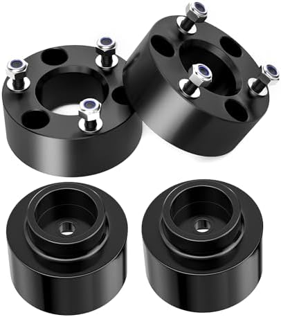 3" Front and 2" Rear Leveling Lift Kits for 2009-2024 Ram 1500 4X4 4WD, 3 Inch Front Strut Spacers and 2 Inch Rear Lift Spacer for 2009-2024 Ram 1500 Lift Kits
