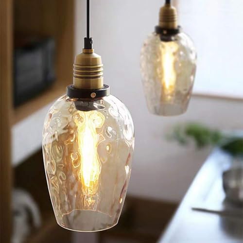 Lámparas colgantes vintage que transforman tu comedor en un espacio elegante 6