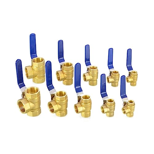 Válvula de bola de 3 vías de 1/2" tipo L para eliminar fugas en sistemas de aire y gas 6