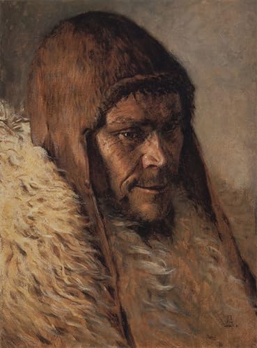 Affiches d'Art Portrait d'homme pour salon élégant Vereshchagin 60x90