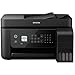 Produktbild Epson EcoTank ET-L5190 4-in-1 Tinten-Multifunktionsgerät (Kopierer, Scanner, Drucker, Fax, DIN A4, ADF, WiFi, Ethernet, Display, USB 2.0), großer Tintentank, hohe Reichweite, niedrige Seitenkosten