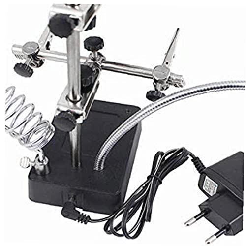 Desktop Lassen Vergrootglas Helping Hand Alligator Clamp Stand voor Soldeering Montage Reparatie Modellering - Afbeelding 7