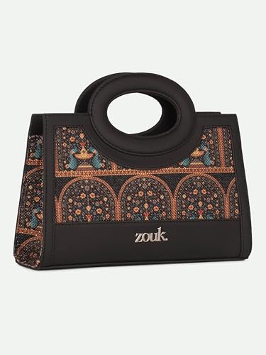 Image of ZOUK Zoe Sling Bag | Stylish Women's Crossbody Bags | Purse | Detachable Strap | Water-Resistant | Trendy Girls Side Bag | Compact & Chic