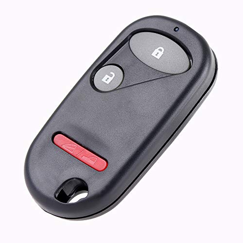 SELEAD 1pc Flip Key Fob 3 Buttons Keyless Entry Remote fit for 2003-2007 for Honda for Pilot 2001-2005 for Honda for Civic Antitheft Keyless Entry Systems NHVWB1U521 US Stock