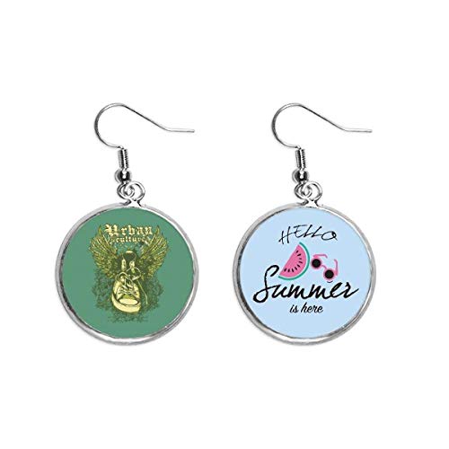 Pendientes de sandía ideales para lucir en tus tardes de playa