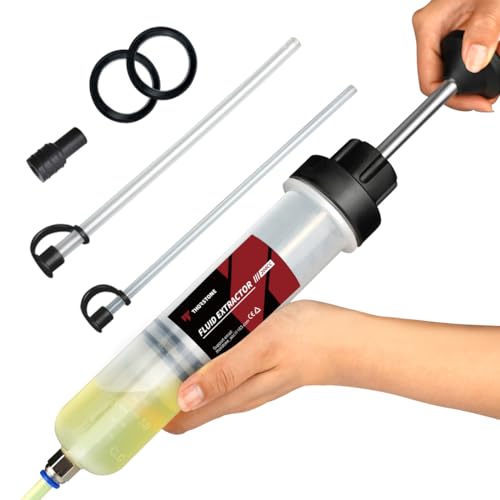 Thorstone 200cc Fluid Extractor Pump with 2pcs 22cm PVC Suction Tubes |…