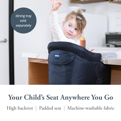 Image of Inglesina Fast Table Chair - Award-Winning Baby High Chair for Eating & Dining - Compact, Portable & Foldable - Leaves No Scratches - for Babies 6-36 Months & 1-3 Year Old Toddler - Navy