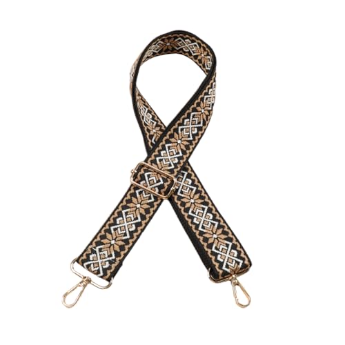 [HiChiclife] ショルダーストラップ バッグ用 バッグストラップ 肩掛けひも 調節可能 幅広 太め ワイド 単品 交換用 肩紐 長さ65-125cm 幅38mm