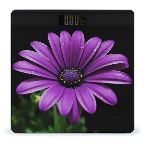 Purple Daisy Smart Body Weight Báscula Digital de Baño miniatura 1