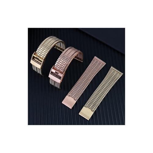 Correa de reloj de acero inoxidable premium compatible con cajas de 18mm 4
