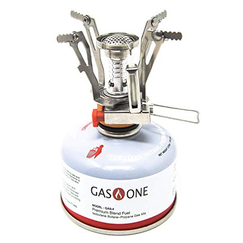 Gas One Camping Stove Fuel Blend Isobutane Efficient and High Output