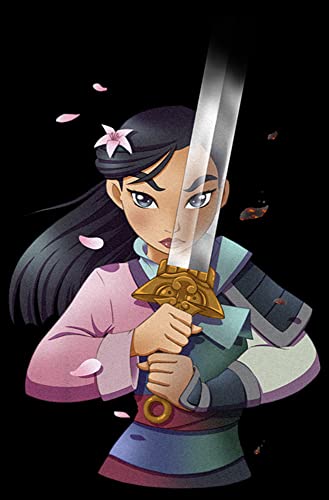 Disney Girls' Anime Mulan Boxy Crop Tee2