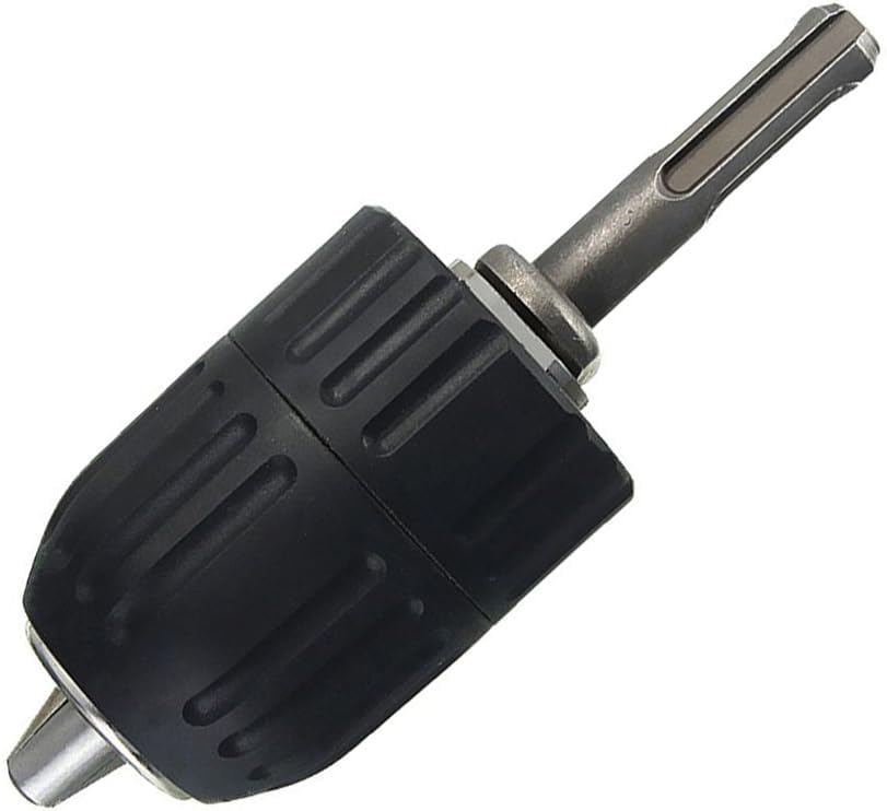 Heavy Duty Keyless Drill Chuck with 1/2" SDS Adaptor - Quick Release Drill Chuck Adapter Conversion Tool, 2mm-13mm Capacity
