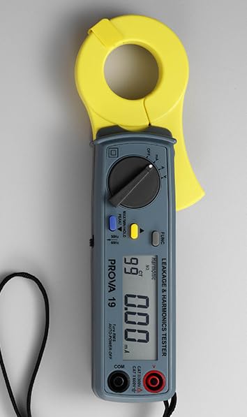 Taiwan Quality PROVA 19 Leakage & Harmonics Tester High Accuracy 10?A Resolution clamp Leakage Current Tester, Leakage Harmonic Detector AC Current Harmonic Analysis Leakage Current Measurement
