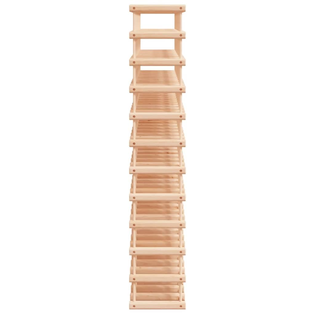 Homgoday Botellero de vino de 120 botellas de 112,5 x 23 x 123,5 cm de pino macizo, botellero de vino, botellero de vino, botellero de vino, mueble para vino