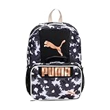 PUMA Big Kid's Lunch Box Backpack Combo, black/gold, OS