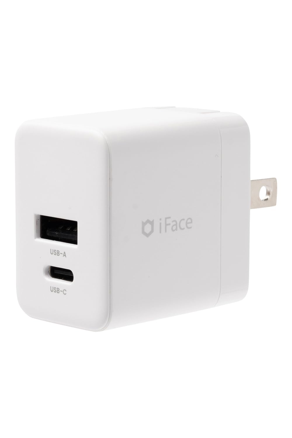 Amazon | iFace GaN ACアダプター 35W (ホワイト)【 AC充電器 2ポート
