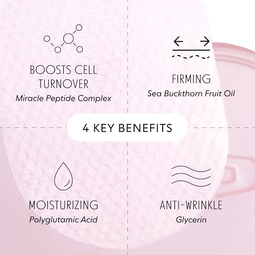LOOPS Peptide Serum Korean Skincare Firm, Fortify, and Fight Fine Lines - Anti-Wrinkle and Moisturizing - Prejuvenate an 