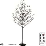 LED KIRSCHBLÜTENBÄUME - Wählen Sie selbst zwischen dem Modell 180cm mit 200 LEDs oder dem Modell 220cm mit 220 LEDs - setzen Sie mit unseren Lichterbäumen warme Akzente. Nach den gemütlichen Wintertagen kann Ihr Kirschblütenbaum im Karton wieder handlich verstaut werden und auf seinen Auftritt im nächsten Jahr warten. Der stabile Standfuß ist dabei inklusive!