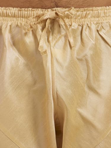 Image of DIWAS BY MANYAVAR Men's Art Silk Solid Churidar (1pc)
