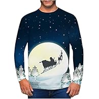 【For Many Occasions】: This sweatshirt tops great for christmas eve, festival party, daliy wear, study, casual, sports, office, autumn, winter, spring, travel, holiday, dating, social events, running, exercising, hiking, camping 【Warm Tips】: Please re...