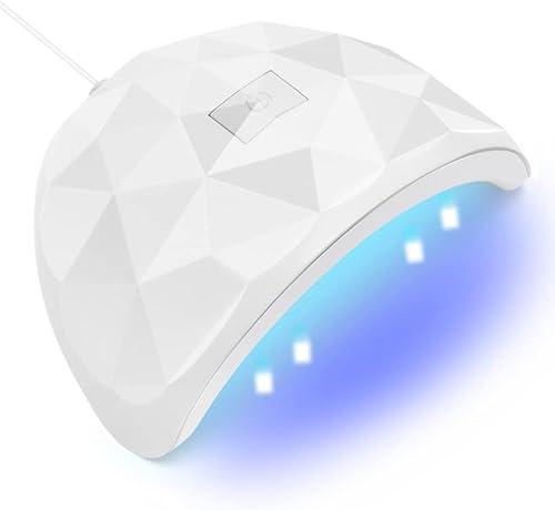 Miniatura 9 de NOBRIM 18 luces LED UV de uñas portátil USB carga lámpara de uñas profesional de secado rápido para uñas acrílicas esmalte de gel color rosa