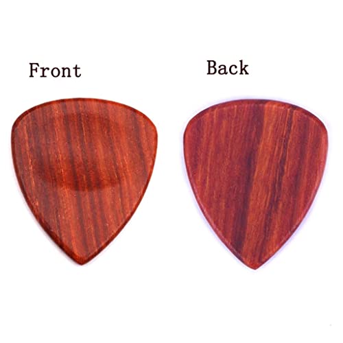 LOVIVER Médiators de Guitare En Bois, Médiators de Guitare En Bois de Santal Rouge pour électrique, Acoustique Ou - Les Beatles, Paul McCartney, John Lennon, RIngo Starr, George Harrison LOVIVER Médiators de Guitare En Bois, Médiators de Guitare En Bois de Santal Rouge pour électrique, Acoustique Ou – Image 6