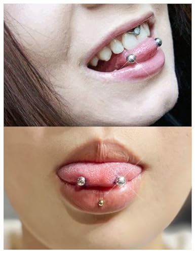 Prjndjw 14G Surgical Steel Straight Barbell - Tongue & Nipple Rings for Women & Men - Length 12MM, 14MM, 16MM, 18MM, 22mm - Piercing Jewelry3