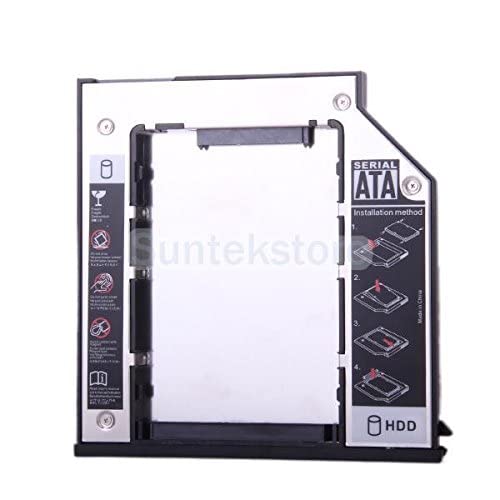GlobalNiche® 9. 5mm SATA 2nd SSD HDD Caddy for Dell E6400 E6500 E6410 E6510 M2400 M4400 M4500